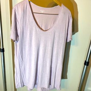 Old Navy Active Scoop Neck Tunic/Tee XXL Tall EUC - Pale Lavender